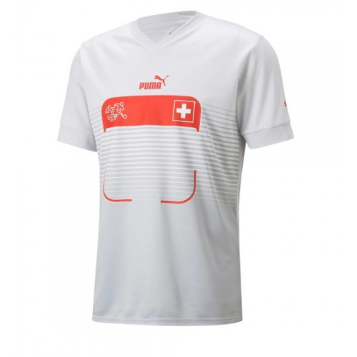 Schweiz Breel Embolo #7 Bortatröja VM 2022 Kortärmad
